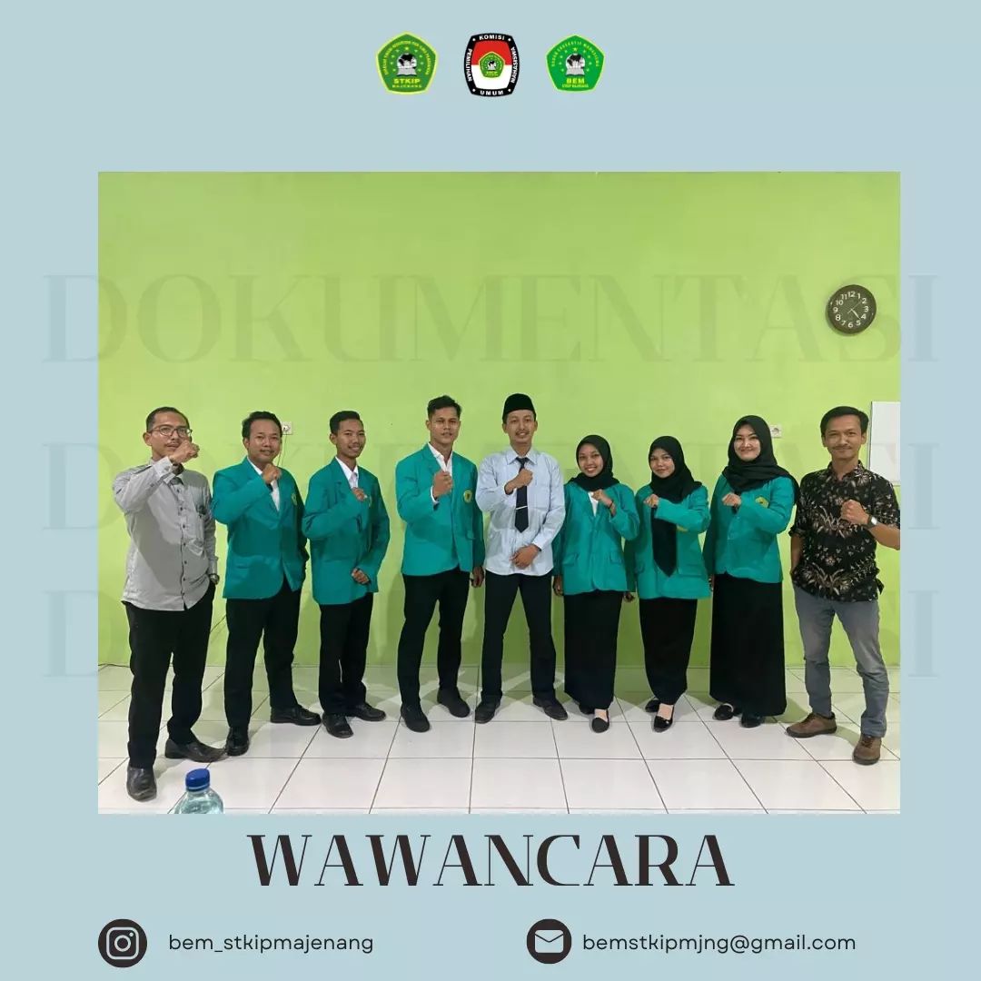 Wawancara Pemilihan Presiden dan Wakil Presiden BEM STKIP Majenang 2023/ 2024